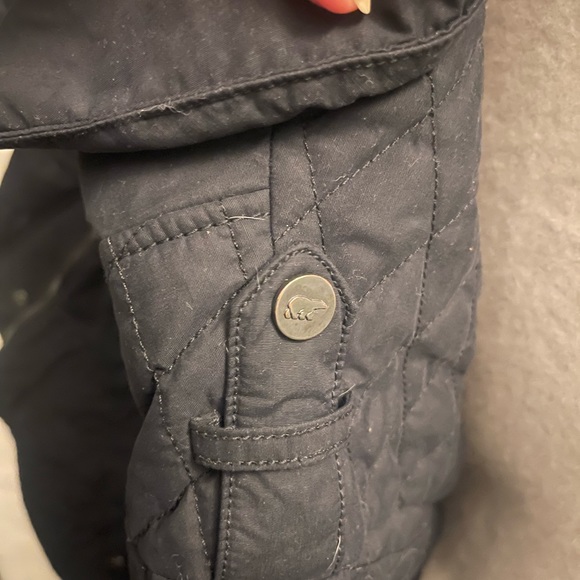 Sorel black goose down moto jacket. - Picture 10 of 16